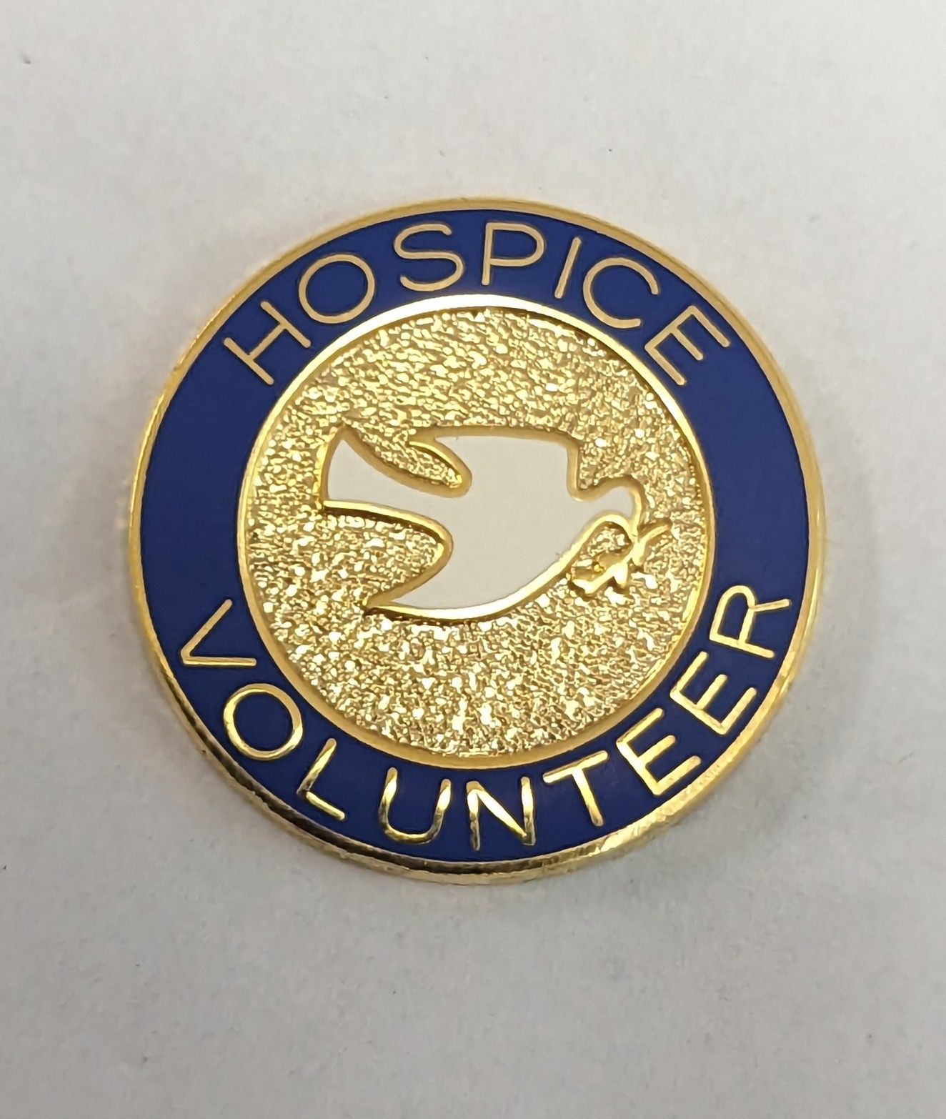 Stock Hospice Lapel Pin – Dove Design #162