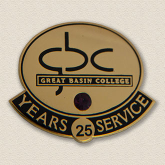 Custom College/University Lapel Pin – College Logo Design #7007