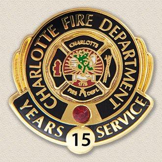 Custom Police & Fire Department Pins